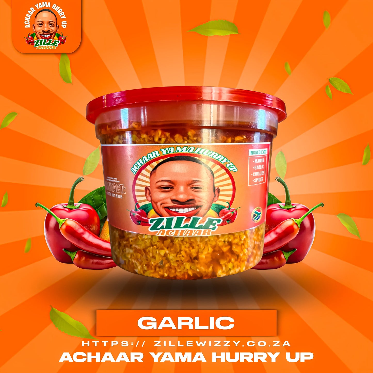 Zille Achaar - Garlic 1kg