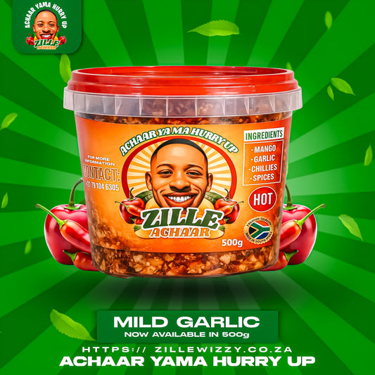 Zille Achaar - Mild Garlic 500ml